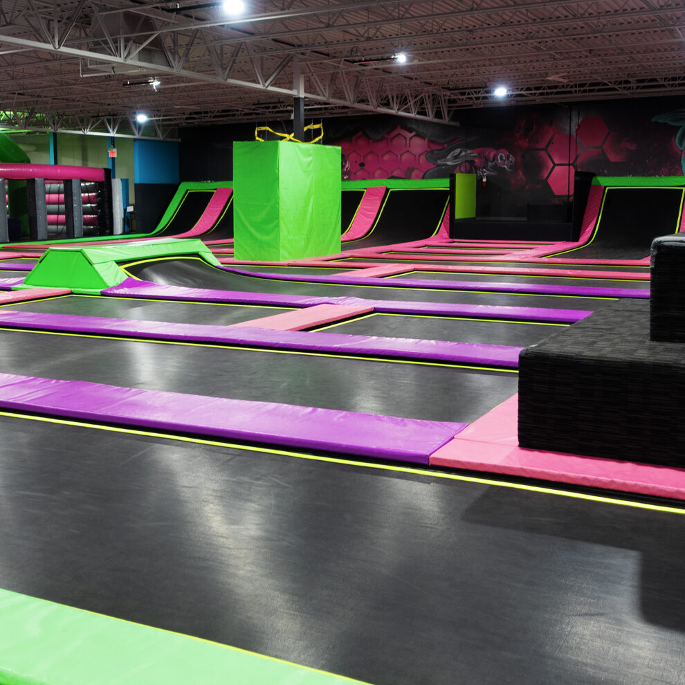 Hive Park trampoline court